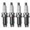 4 Stück Iridium Zündkerze ZKBR7A-HTU kompatibel mit BMW 3er E92 320i N46B20E 2007-2013 12120038349 91785 Automobil-Ersatz