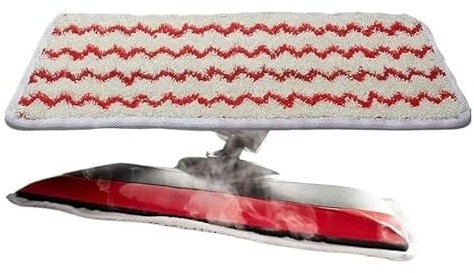 BATIVFLUG Werkzeug Kompatibel mit 1 stück Mikrofaser-Pad Power Mop Spin Wischkopf Flachtuch Ersatz für Vileda Steam XXL Bodenreinigungszubehör