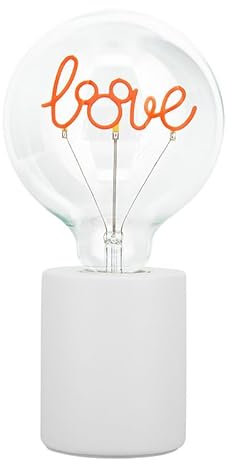 Paladone Lampe Disney néon LED décorative Mickey Mouse – Ampoule en verre E27, sous licence officielle, cadeau de collection, lumière amusante pour chambres et maisons