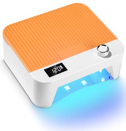 Birshe UV Lampe,UV LED Lampe 25W Lampe Nägel Led Gel Nägel 30 Licht-LED Nageltrockner Lampe mit Timer Sensor LCD Display