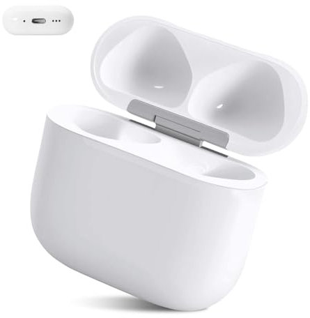 Suoxiom Kabelloses Ladecase Kompatibel mit Air-pods 4 Generation,Wireless Charging Case Original Ersatz Replacement,Bluetooth Pairing Sync Button