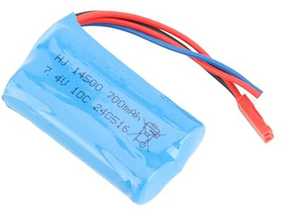 7,4 V 700mAh Lipo -Akku mit JST -Stecker für Axiale SCX24 /24 RC Auto Zuverlässige und Wiederaufladbare Upgrade Teile