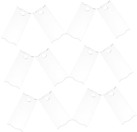 12 Piezas Placas de Acrílico Transparentes para Tumbler Blanks para Proyectos de Vinilo Decoración Diy para Tapas