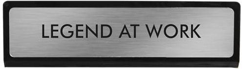 Flamingo Candles Legend at Work Desk Sign, Funny Office Gift, Secret Santa Gift