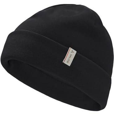 VAUDE Fleece Beanie, Leichte Unisex Fleece Beanie für Wintersport und Alltag, kleines Packmaß, Made in Germany