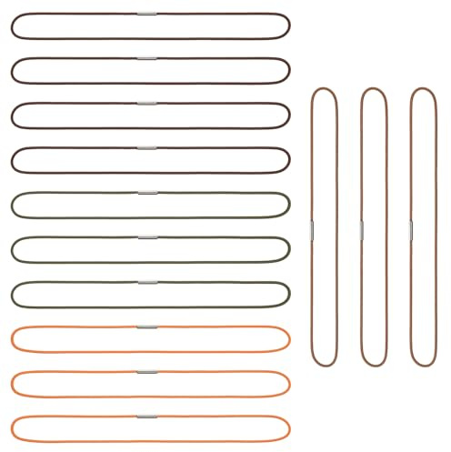 13 Pcs Elastic Bands for Notebook, Stretchy Connecting Inserts Notebook for Elastic Standard Size Travel Journal Closure Loop Jump Band Accessories