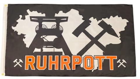 Fahne Flagge Ruhrpott - 90 x 150 cm