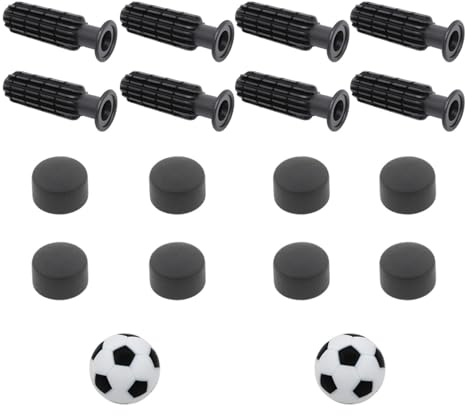Fotbollsdelar: Ersättande Tandade Handtag, Svarta Och Vita Bollar Set | Fotbollshandtag, Fotbollsbord, Maskinreparation, Spelrum för