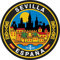 Artimagen - Aufkleber Kreis Stadt Sevilla.