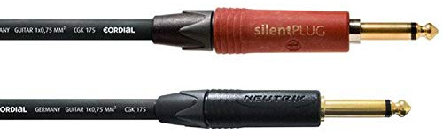 CORDIAL CSI 9 PP-METAL-SILENT Instrumentenkabel 9 m - Instrumentenkabel