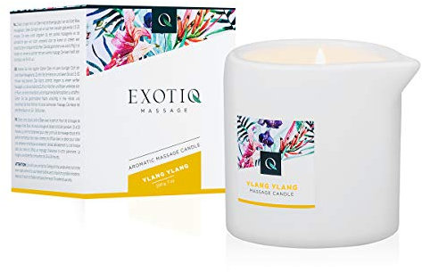 Exotiq Massagekerze Ylang Ylang - Für eine sinnliche Massage - 200g