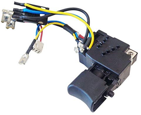 Switch TG573FSB for Makita DDF458 DHP458 Cordless Drill - OEM No. 650724-4