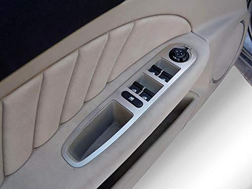 Interieur Stahlabdeckung für Alfa_Romeo 159-4 Stück Elektrische Fensterhebe Rahmen Zubehör Edelstahl Gebürstet Blenden Cockpit Dekor