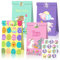 Ostertüten Papiertüte Ostern Faburo 12 Pcs Ostern papiertüten Geschenktüten Ostern mit Aufkleber Osterhasen für Geschenkverpackungen Ostern Weihnachten Party