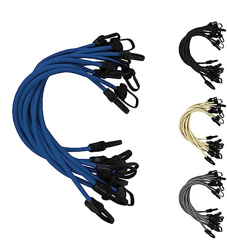 Linxor - Lot de 10 tendeurs sandows sécurisés et normés - 4 Coloris