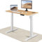 Desktronic Homeone Höhenverstellbarer Schreibtisch 120 × 60 cm – Elektrischer Schreibtisch Mit Zwei Elektrischen Motoren, Touchscreen-Steuerung Und Integrierten USB-a- Und USB-c-ladeanschlüssen