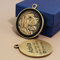 Messing individuelle Hundemarke Halsbandzubehör Hunde-ID-Tags, Relief-Skulptur Personalisiertes Tier-ID-Tag mit Name, Symbol und Telefonnummer Anti-verloren Hundemarke für Kleine Hunde bis große Hunde