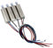 4Pcs Mini A-B Positiv Negativ 720 Motor Reparatur Ersatzteile für Syma X5/X5C/M68 RC Quadcopter Motor