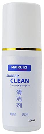 2 Stück Tischtennisschläger-Reiniger | Tischtennis-Gummi-Reinigungsspray, 100 ml Flaschengummi-Reiniger, Tischtennis-Pflegezubehör