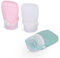 NiCoLa Travel Bottle Set Mini Cosmetic Silicone Travel Bottles, 3 PCS 30ml Leak Proof Travel Bottles for Shampoo Conditioner Lotion Toiletries