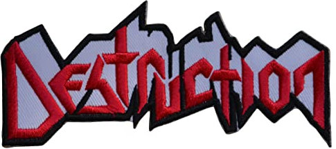 Destruction Logo Cut Out Patch