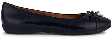 Geox Damen D Charlene C Ballet Flat, Navy, 37 EU