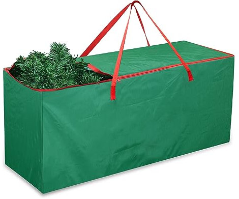 Christmas Tree Storage Bag-122×38×51cm Durable Fabric Bag With Durable Reinforced Handles & Zipper, Storage Bag for Quilt, Pillow, Toys