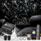 SUNKENET 20W Meteor Twinkle Sternenhimmel Auto, 550pcs*0.75mm*3m Sternenhimmel Glasfaser mit Shooting Star Light Kit RGBW Bluetooth-APP/Fernbedienung Led Glasfaser Licht für Auto/Decke