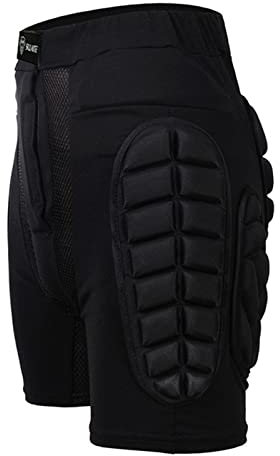 Schutzhosen Gepolsterte Protektorhosen Schutz Shorts Für Hüfte, Po Und Steißbein, Snowboard Shorts Herren Damen,Kurze Hose, Gepolstert Schutz Gear Für Snowboarden Skifahren Skating