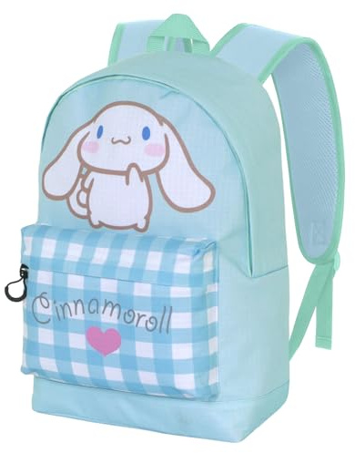 Sanrio Cinnamoroll Vichy-FAN HS Rucksack 2.2, Blau, 31 x 44 cm, Kapazität 24 L