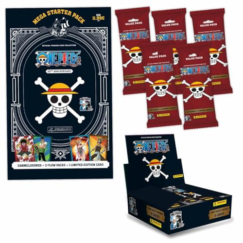 Panini One Piece 25th Anniversary Trading Cards (Strohhut-Bundle)