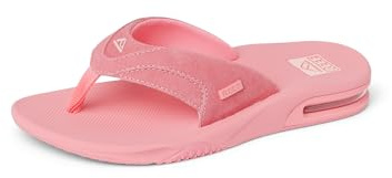 Reef WOMENS SANDALS, FANNING, STRAWBERRY SUEDE, 4 UK
