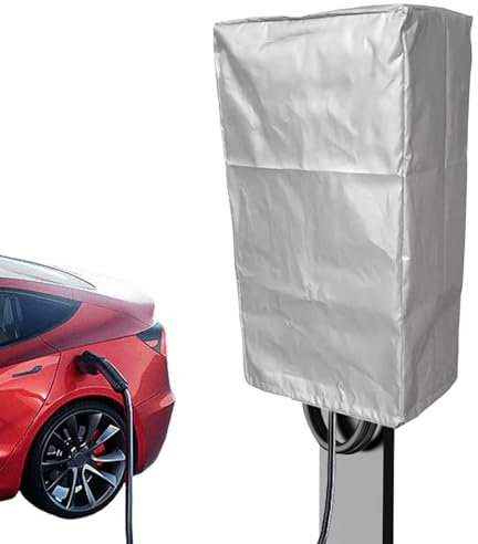 Missmisq Schutzhülle Für EV-Ladegerät Wetterschutzdach Für E-Auto-ladestation Wandmontage Oxford-Stoff Wetterschutz Wetterschutzdac Abdeckung Für Wallboxen EV Ladestation