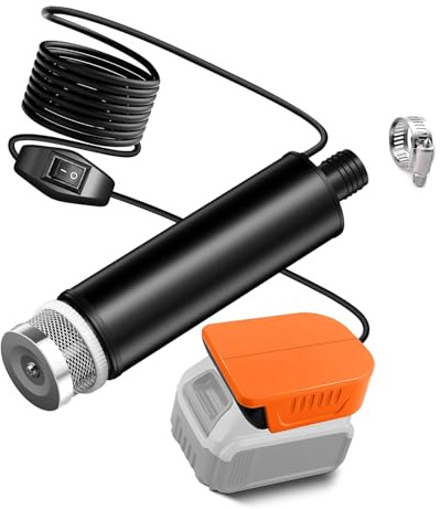 500mph Powerful Submersible Samp Pump 5m Cable Well Rain Barrel Drain Pump for Removing Water From Pond