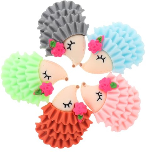 Zerodeko 5 Stück Nadelkissen Igel Magnetischer Nadelhalter Kreuzstich Stickzubehör Kompakt für Handarbeiten