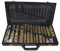 Bohrer Set 230 tlg TITAN HSS TiN Metallbohrer 1-13 mm Sortiment Bohrerkassette