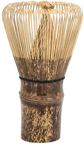 Matcha Besen, Bambus-Teebesen mit 120 Borsten, Chasen für Matchapulver, Traditioneller Matchabesen für die japanische Teezeremonie, für Perfekten Cremigen Matcha-Schaum, Geschenkideen