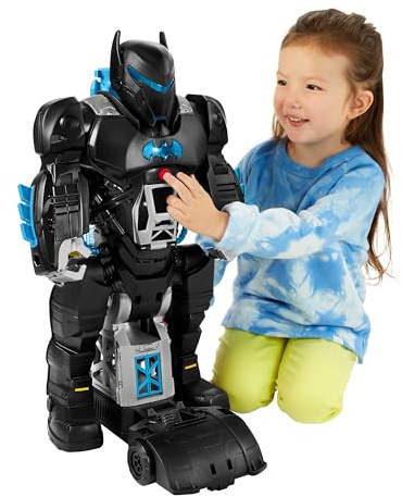 Fisher-Price Imaginext DC Super Friends Batman Toy Bat-Tech Batbot Playset