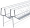 EMKE Ersatzdichtung Dichtkeder Für 4-6mm Glasdicke Wasserabweiser 2 Stück 600mm Duschdichtung Duschkabine Mit Abreißbare Dichtungslippe
