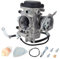 33mm Carburateur,Carburateur pour ATV Bruin350 04-06 Big Bear400 00-06 Grizzly350 07-11 Grizzly450 07-12 Kodiak400 00-06 Bruin Big Bear Wolverine Kodiak Grizzly