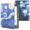 Lunso - Compatible avec Kobo Glo/Glo HD/Touch 2.0 Case (6 pouces) - Sleep Cover - Van Gogh Star Night