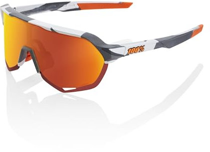 100% GAFAS S2 - Soft Tact Grey Camo - Hiper Red Multilayer Mirror Linsen