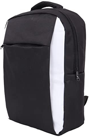 PUSOKEI Mochila para Juegos para Consola de Juegos PS5, Mochila de Almacenamiento Multifunción Estuche de Transporte a Prueba de Golpes Mochila Portátil de Viaje para PS5