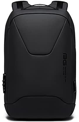 FANDARE Antifurto Zaino Zainetto Scuola con Porta USB Zaino per 15.6 Pollici PC Portatile da Uomo Donna Borsa Daypacks per Business Viaggio Lavoro Scuola Impermeabile Zaino Scuola Nero