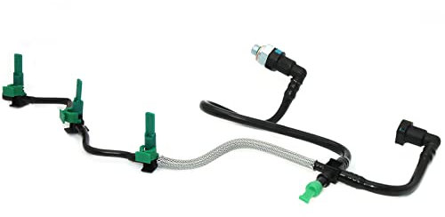 2.2 TDCI Injector Leak Off Pipe Kit for Ford Transit Mk7 Tourneo, Peugeot Boxer, Citroen Relay | Fuel Return Hose Line Connector Set