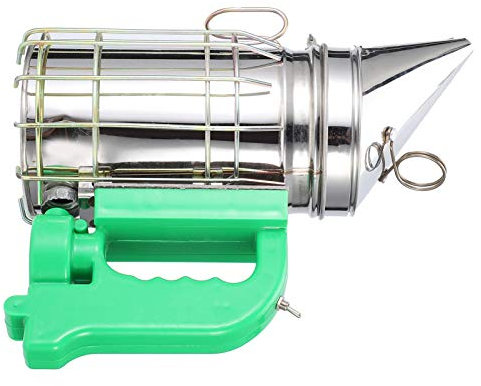Fumoir électrique pour Abeilles, Outil D'apiculture Détachable en Acier Inoxydable pour L'entretien de la Ruche avec Alimentation USB/Batterie
