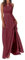 Damen A-Linie Brautjungfernkleider mit Halfter Chiffon bodenlangen formale Partykleider, Desert Rose, 54 Plus
