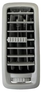 Generisch Lüftungsgitter für Armaturenbrett Opel Vivaro A (2001-2014) Grau 7701054458 III, AC1035