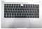 Laptop PalmRest&keyboard For HUAWEI MateBook D14 NBL-WAQ9R Silver Top Case With Backlit United Kingdom UK Black keyboard
