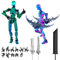 T13 Action Figure, 2 Stück Titan 13 Actionfiguren, Roboter Actionfigur mit Waffen and Hände, 3D Druck Von Beweglichen Figuren Desktop Dekorationen für Spielliebhaber Spielzeug